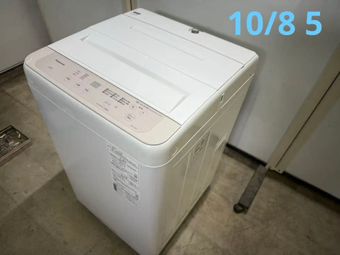 美品　Panasonic　全自動洗濯機　 6.0kg　NA-F6B3　2025年
