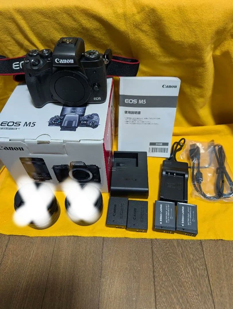 美品　キャノン　EOS　M5