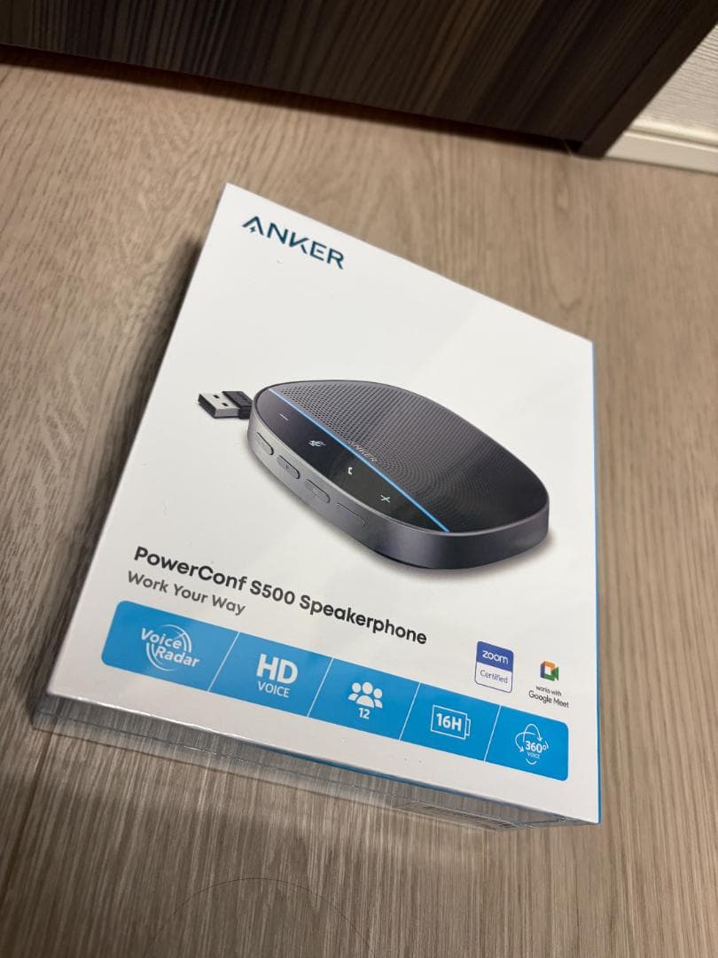 【新品・未使用】アップグレード版 Anker PowerConf S500