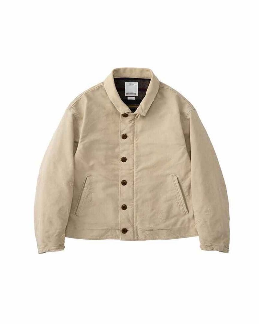 22aw PURSER DECK JKT G.CORDS ivory 4番