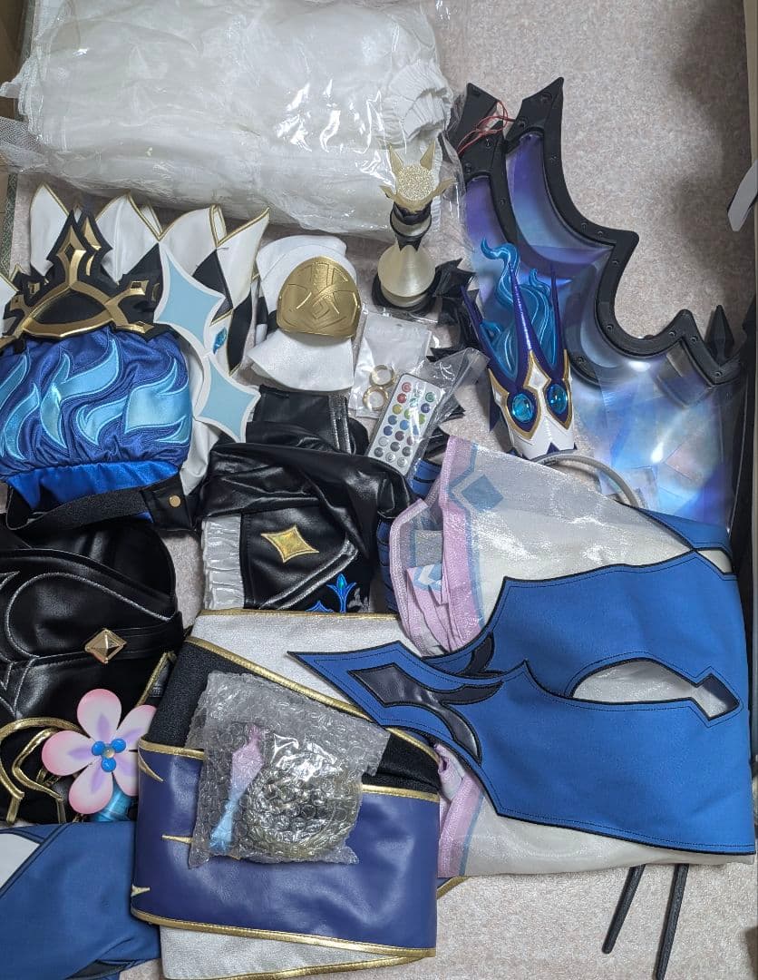 崩壊スターレイル ケリュドラ コスプレ衣装 ウィッグ、靴、羽、武器付き