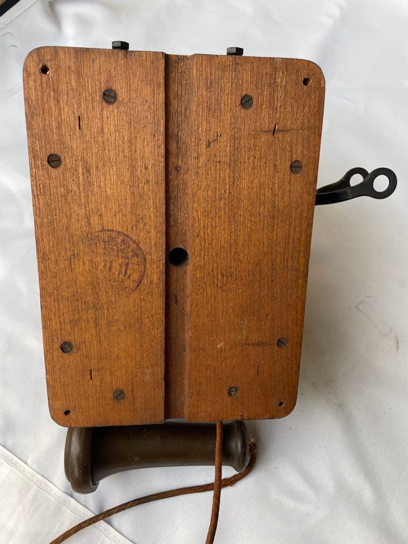 黒電話 昭和電話　東京電気　ダイヤル　昭和レトロ ビンテージ　戦前　大正　古道具