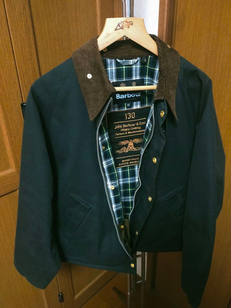 Barbour バブアー トランスポート 130周年記念モデル 36