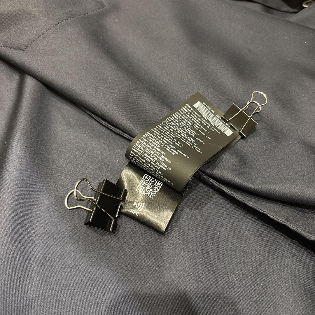 美品　PRADA Re-Nylon シャツ　三角ロゴ　XL 紺