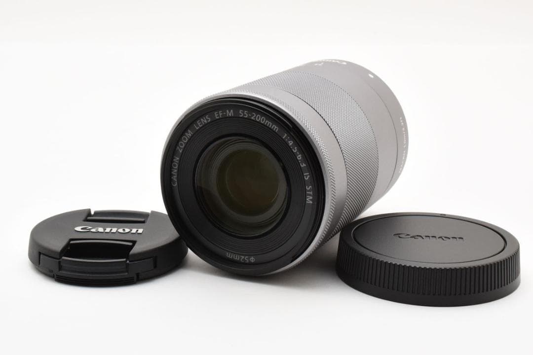 美品 Canon 55-200mm F4.5-6.3 IS STM AA3365