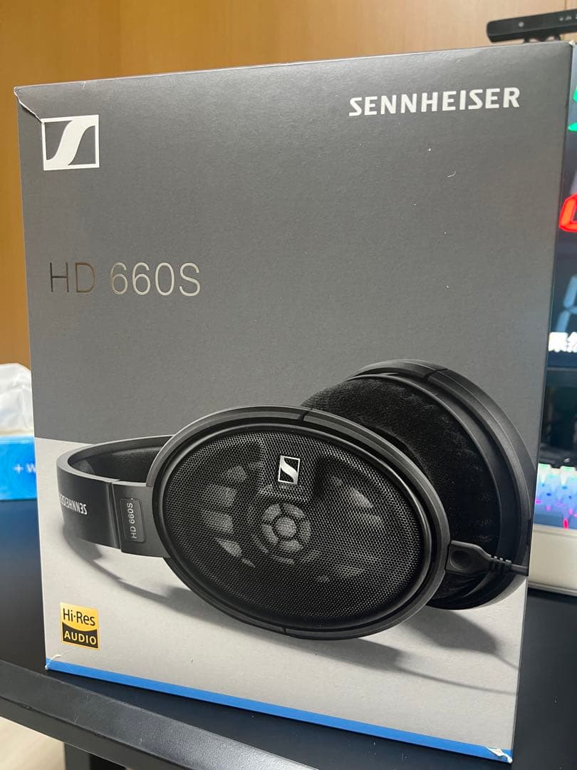 d*6様 SENNHEISER　HD660S 箱・備品あり、パット交換済み