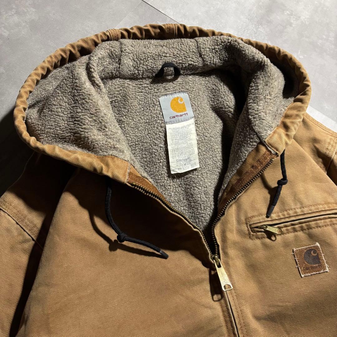 貴重size カーハート carhartt デトロイトジャケット　シエラ　茶色