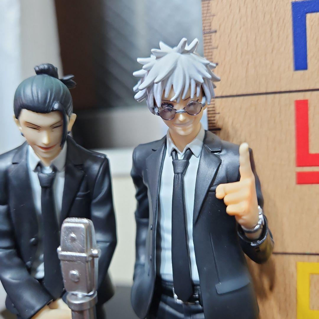 呪術廻戦 フィギュア スーツ姿 漫才セット　五条&夏油&アクリル台座