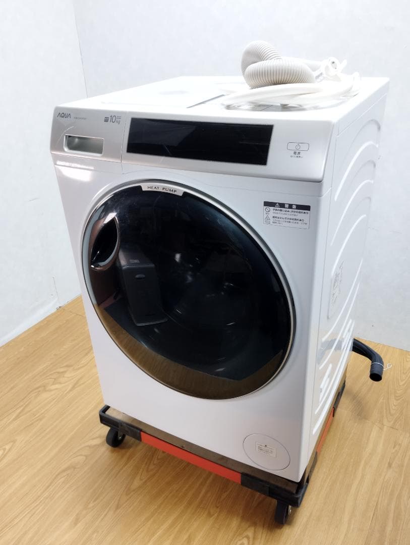 K☆078 アクア ドラム式洗濯機 AQW-DM10R-R 設置オプション無料