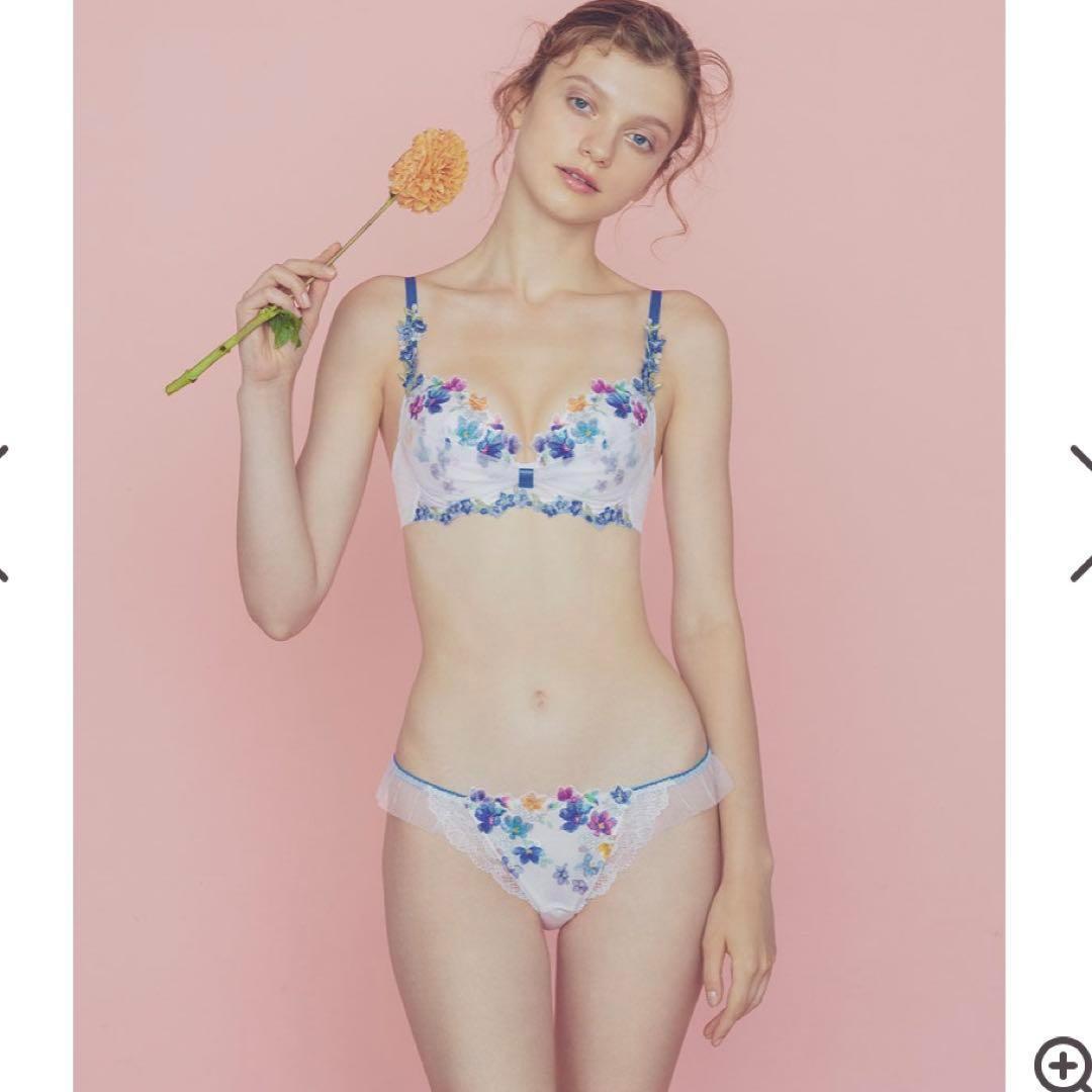 D70Mセット　ルジェ　リボンブラ　ホワイト×ブルー