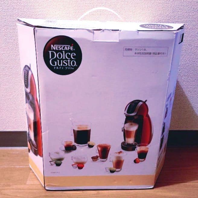 MD9771-WR ネスカフェ ドルチェグスト ジェニオ2 ワインレッド