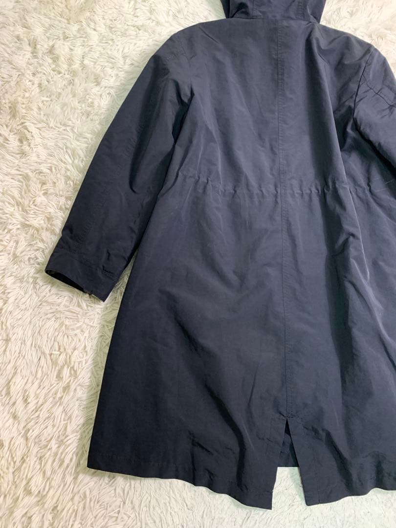 ブルーレーベルクレストブリッジ モッズコート ノバチェック フード Mサイズ