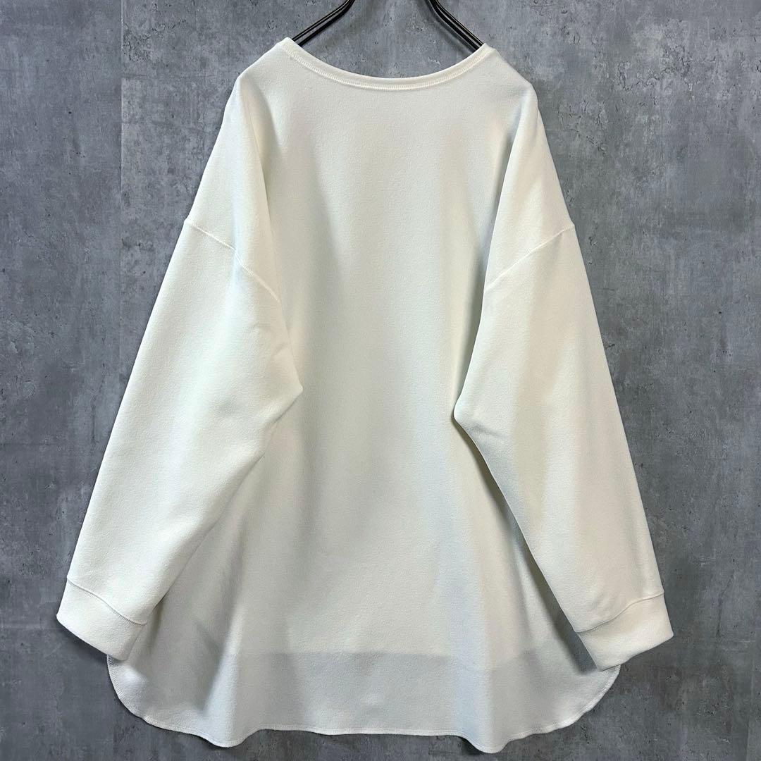 WhimGazetteVガゼットプルオーバーきれいめ素材で大人トレンドライクF