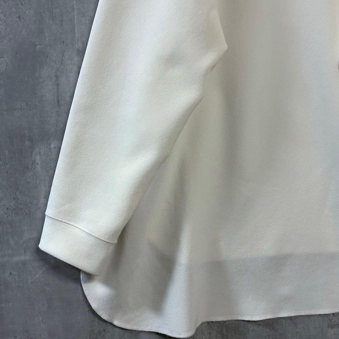 WhimGazetteVガゼットプルオーバーきれいめ素材で大人トレンドライクF