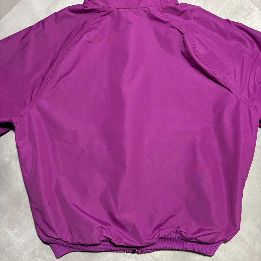 90s patagonia パタゴニア　シェルドシンチラジャケット　紫　USA