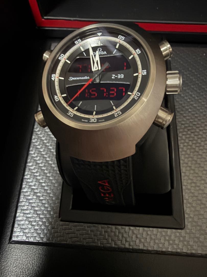 【新品】オメガ スピードマスター スペースマスター Z-33 クロノグラフ 希少