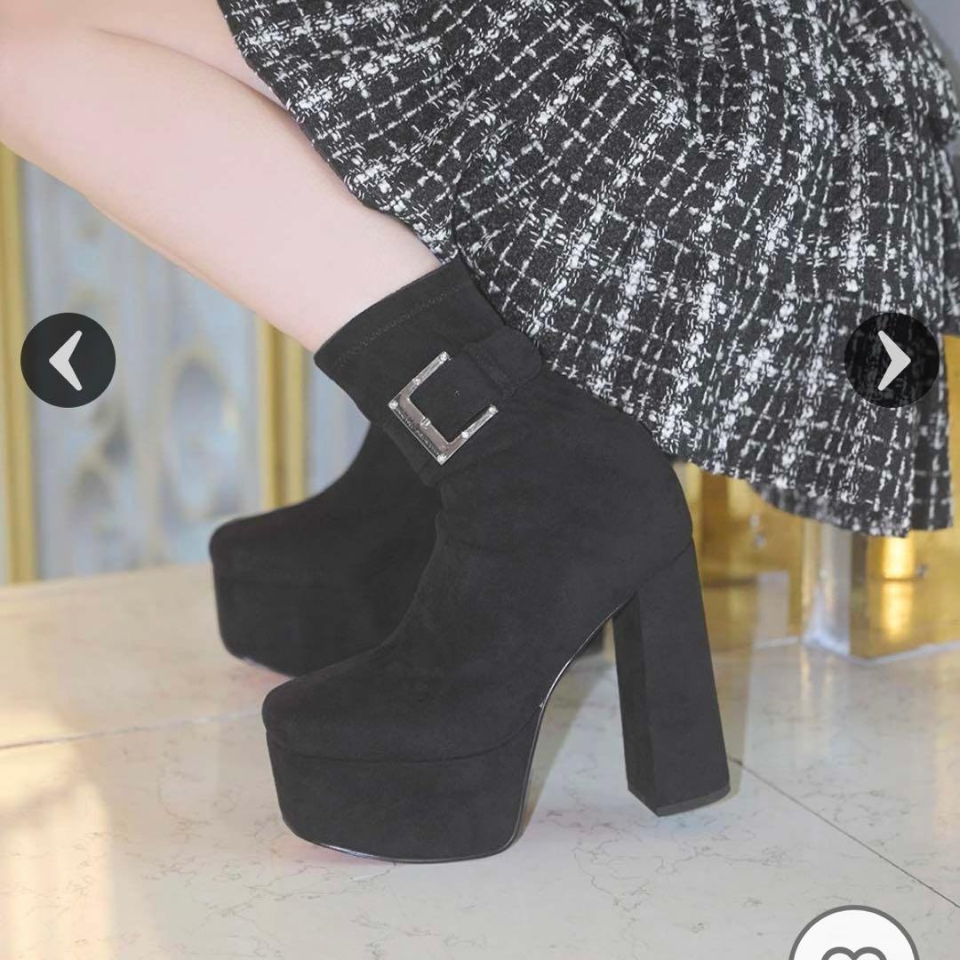 ミシェルマカロン ショートブーツ