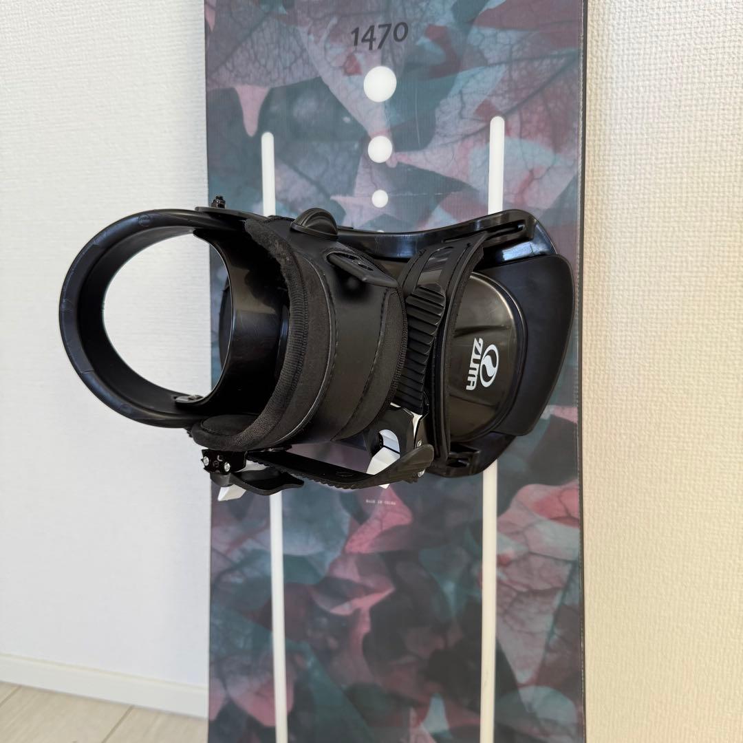 【スノボセット】値下げ中！スノーボード板147cm ブーツ ビンディング付き