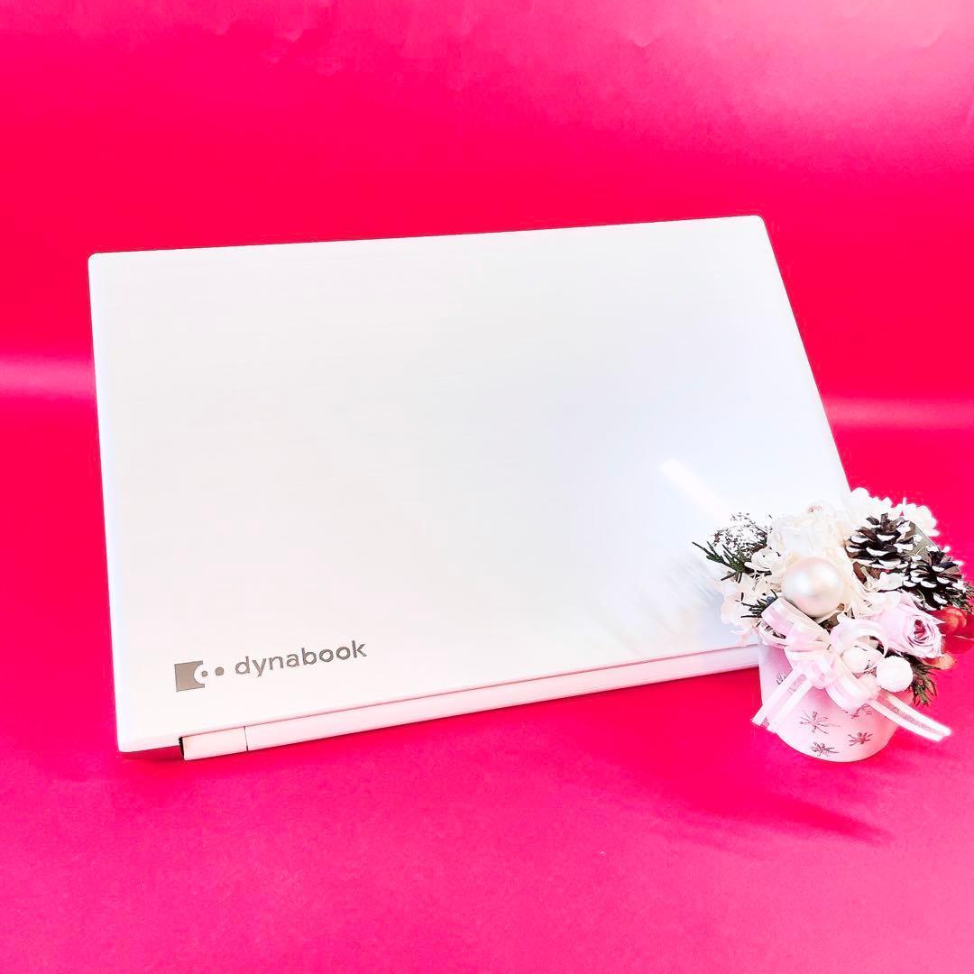 Corei7✨️ブルーレイ✨️薄型ノートパソコン可愛い白！高性能16GBカメラSSD