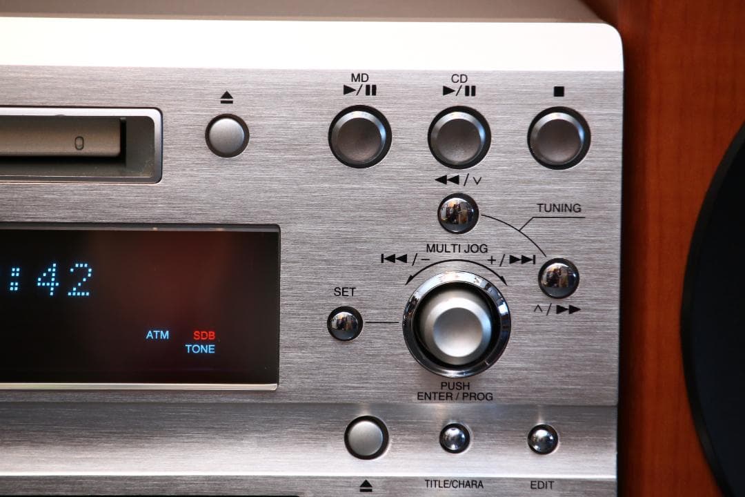 DENON　D-MS3　CD/MD/TUNER/USB　コンポ+スピーカー　美品