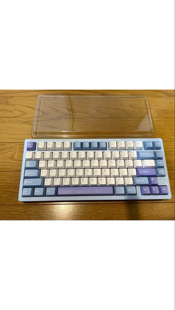 英語配列　Wobkey Rainy75proメカニカルキーボード