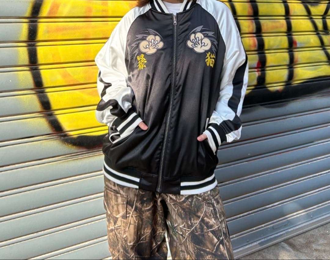 A＇GEM/9 × .kom 『A＇gem/エージェム』 リバーシブルスカジャン