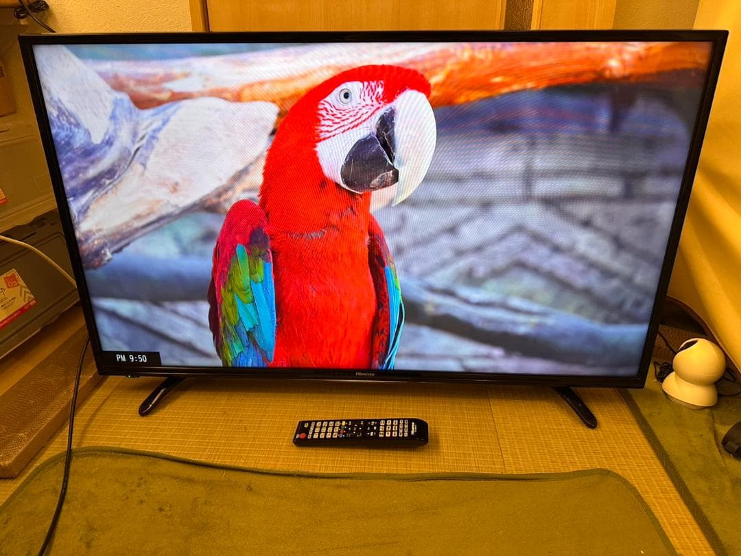 ハイセンス hisense 43型　テレビ HJ43K3120　17年　極々美品
