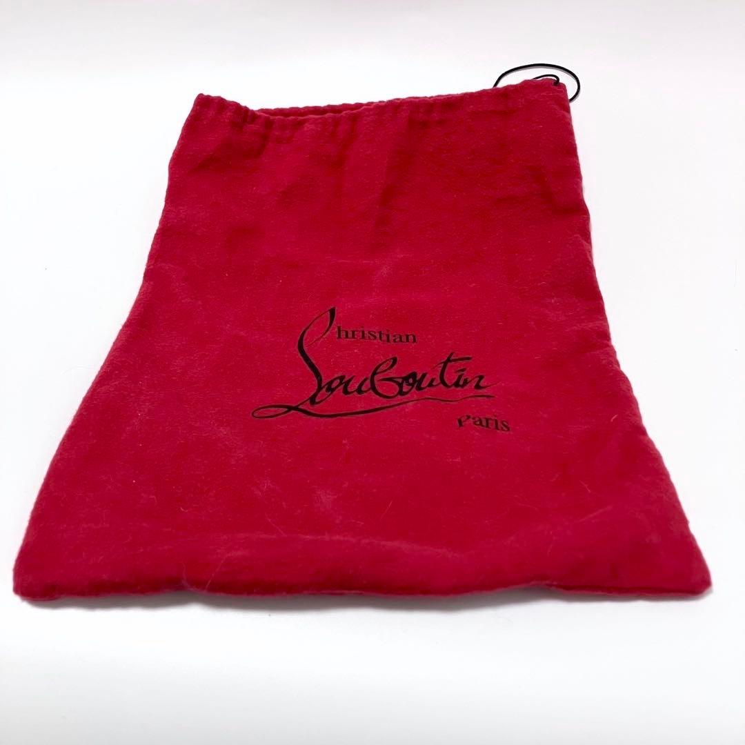 美品 Louboutin ルブタン　ポインテッドトゥ パテントレザー ハイヒール