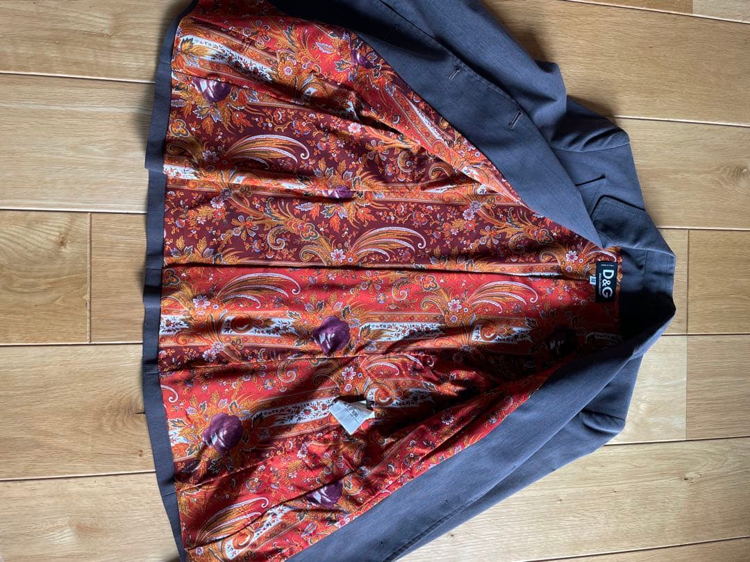 【MK】ドルチェ＆ガッパーナ　グレー　パンツスーツ　サイズ38（M）