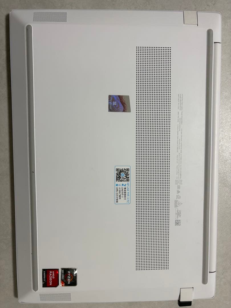 Windowsノート本体 HP Pavilion Aero13 Ryzen 7 16GB 512GB