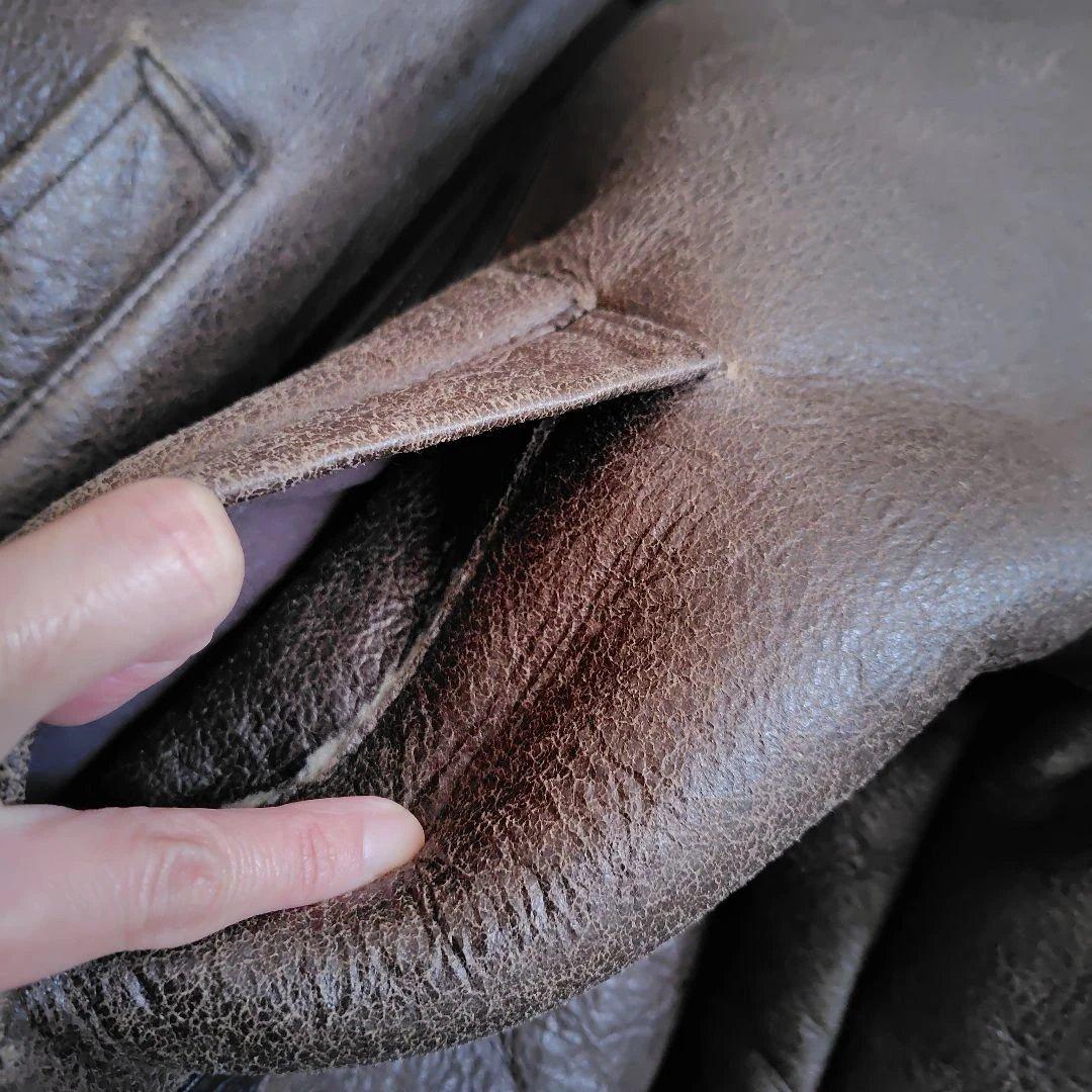 USA製 羊革 リアルムートンジャケット B3 B-3 US ARMY ワッペン