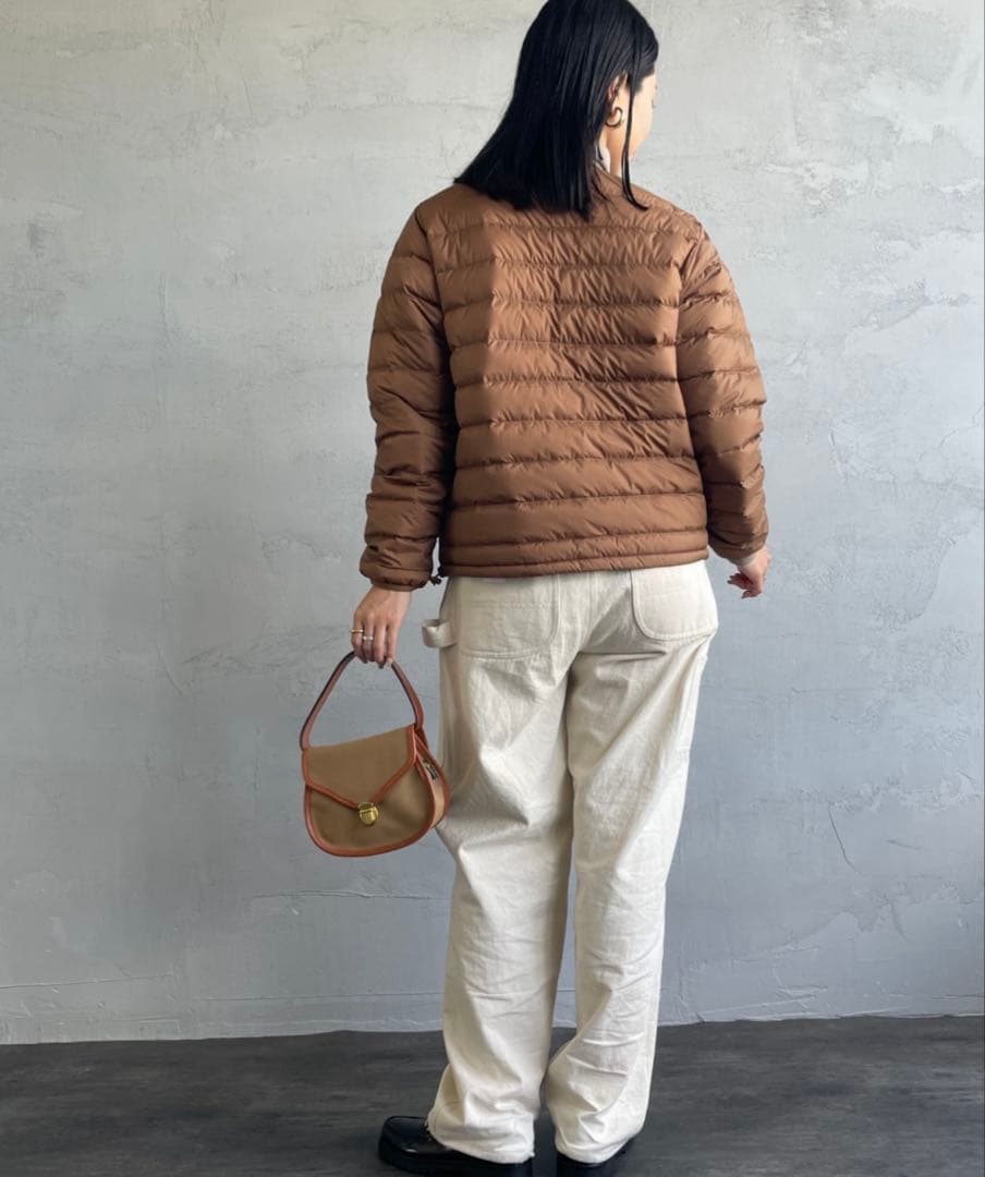 [DANTON/ダントン] インナーダウン クルーネックジャケット