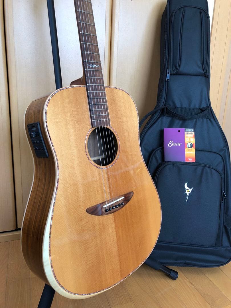 DCT DR-742E エレクトリックアコースティックギター 新品弦+ケース付き