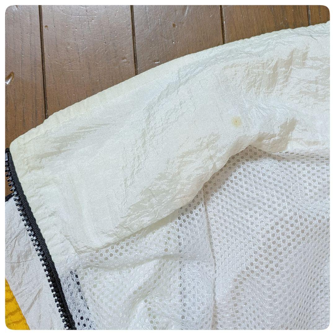 〚やぶれ、汚れ、訳あり〛　風車ナイキ　ナイロンジャケット　90年代　ビンテージ