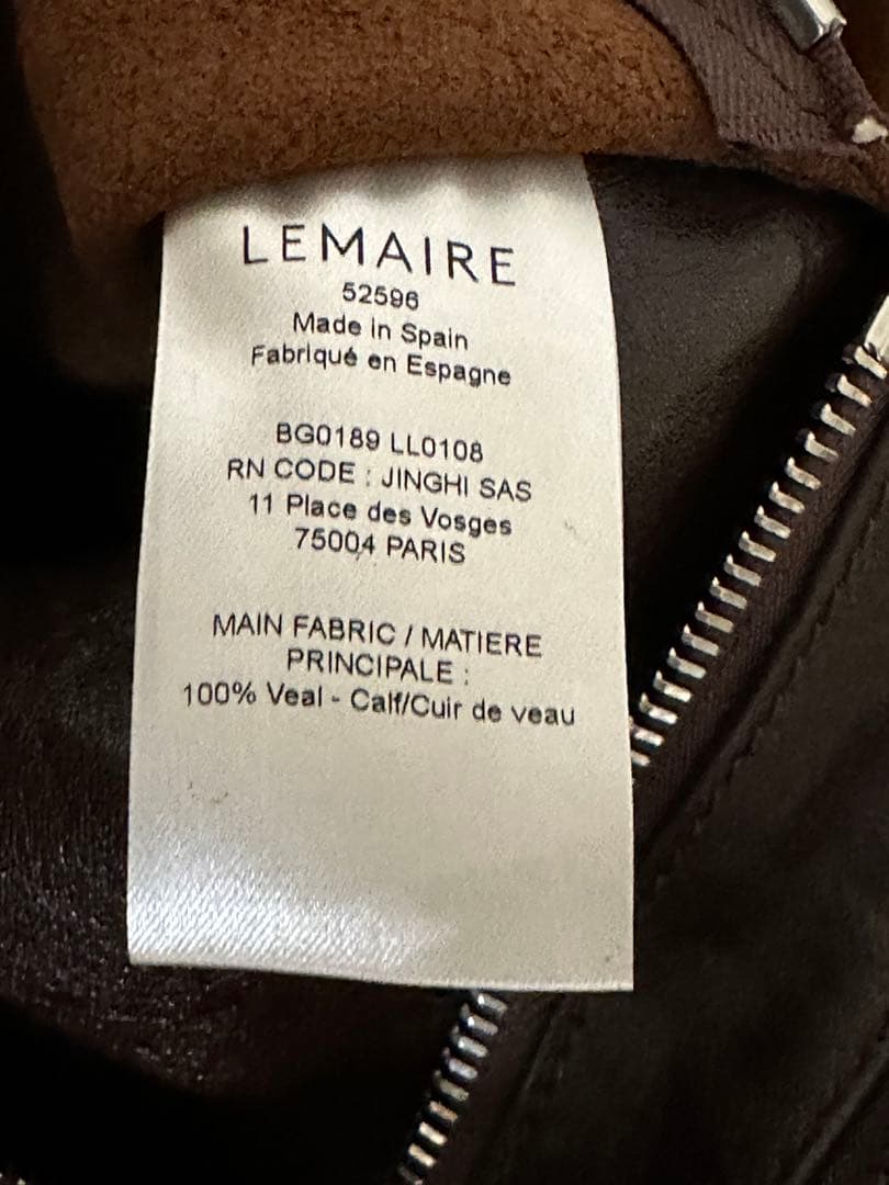 バッグ LEMAIRE BELTED HOBO BAG