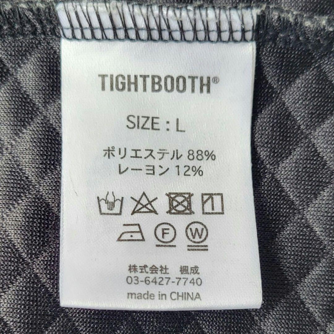TIGHTBOOTH タイトブース L サイズキルティング スウェット ロゴ