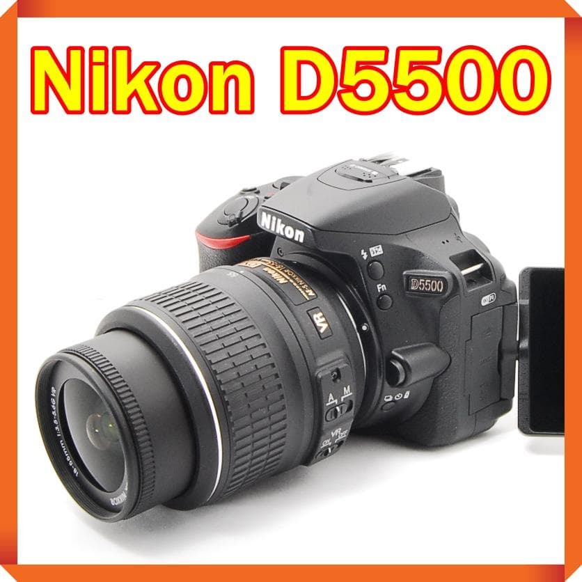 ✨シャッター数389回 Nikon D5500 一眼レフ カメラ ニコン