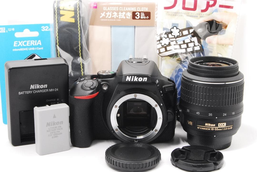 ✨シャッター数389回 Nikon D5500 一眼レフ カメラ ニコン