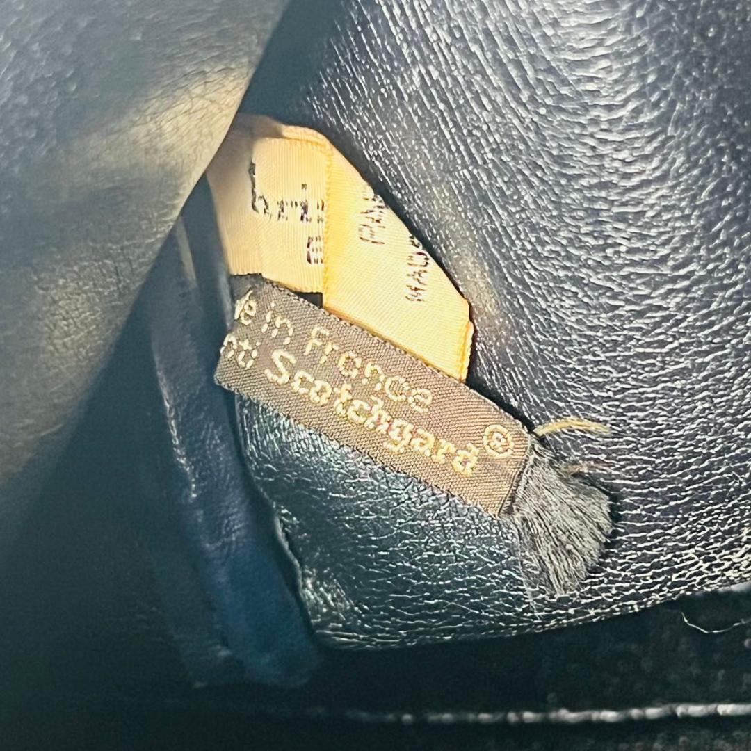 【人気】Chistian Dior ミニボストンバッグ　トロッター　ネイビー