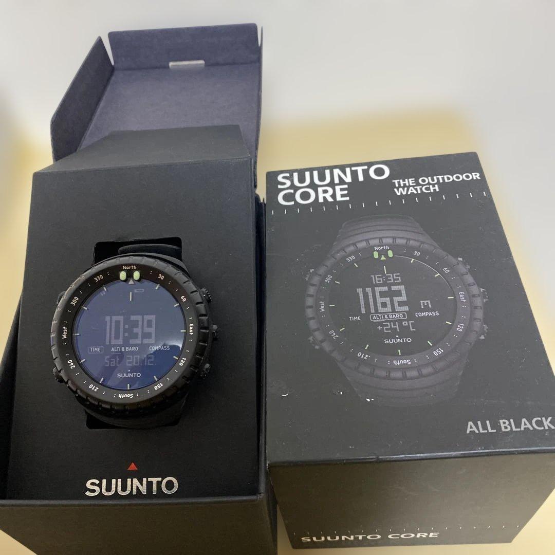 SUUNTO CORE スント コア オールブラック 時計新品。