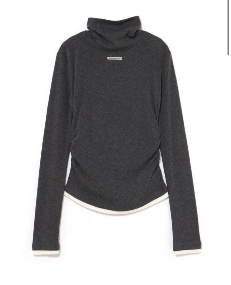 トップス Ava layered tops gray andmary