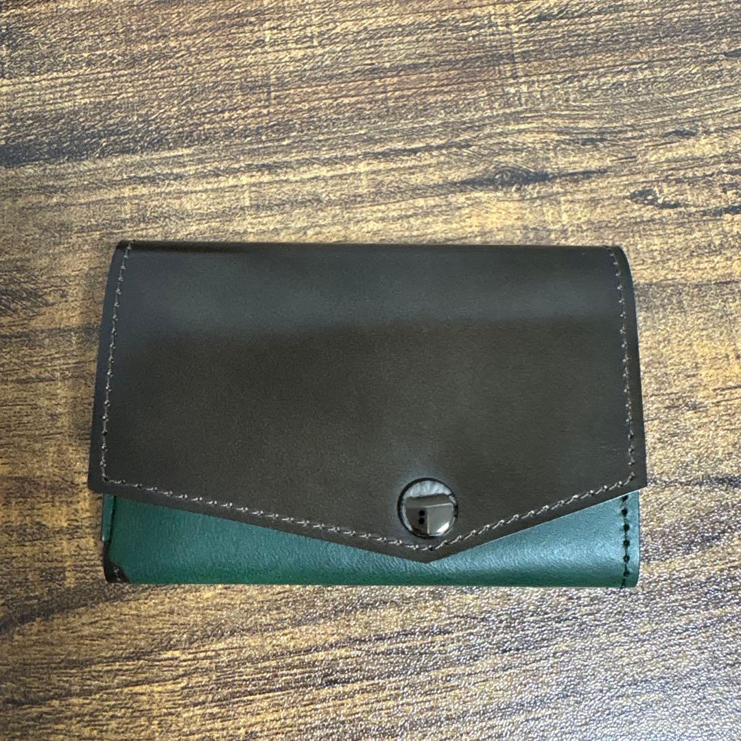 abrAsus 小さい財布　ブラウン