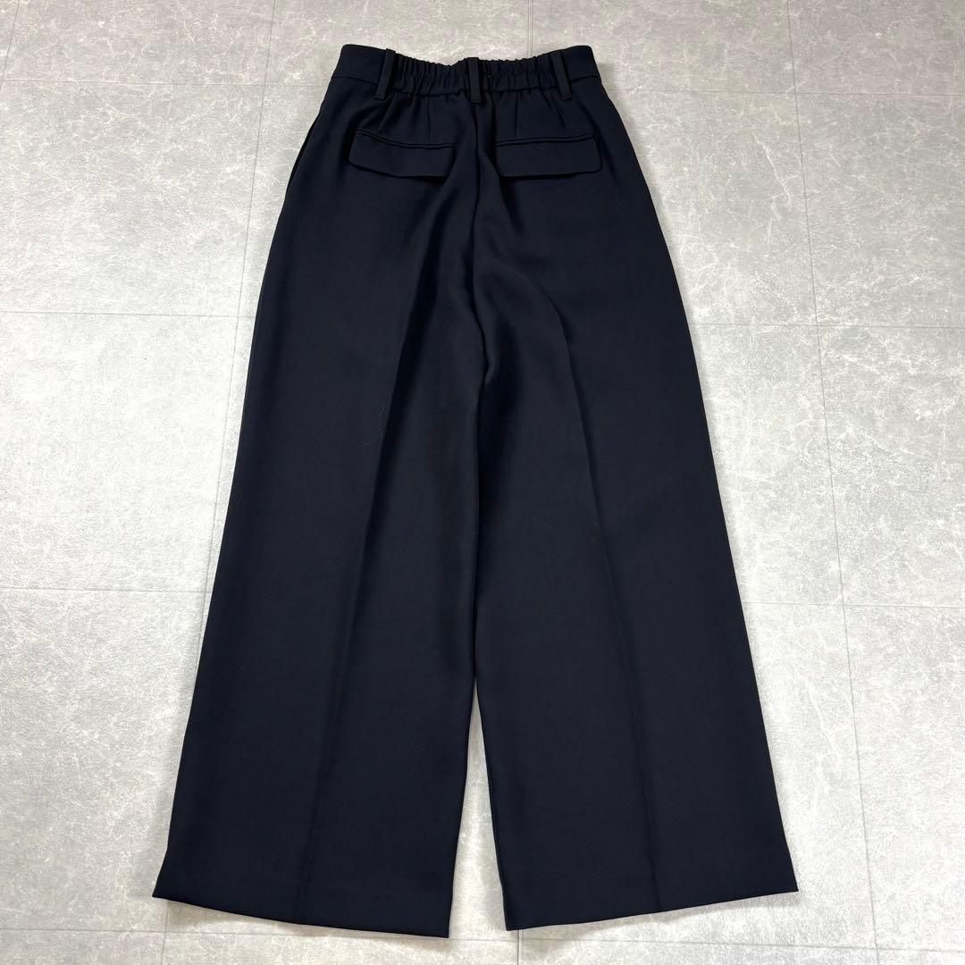 【新品タグ付き】PLST パンツスーツ セットアップ ノーカラー ブラック 黒