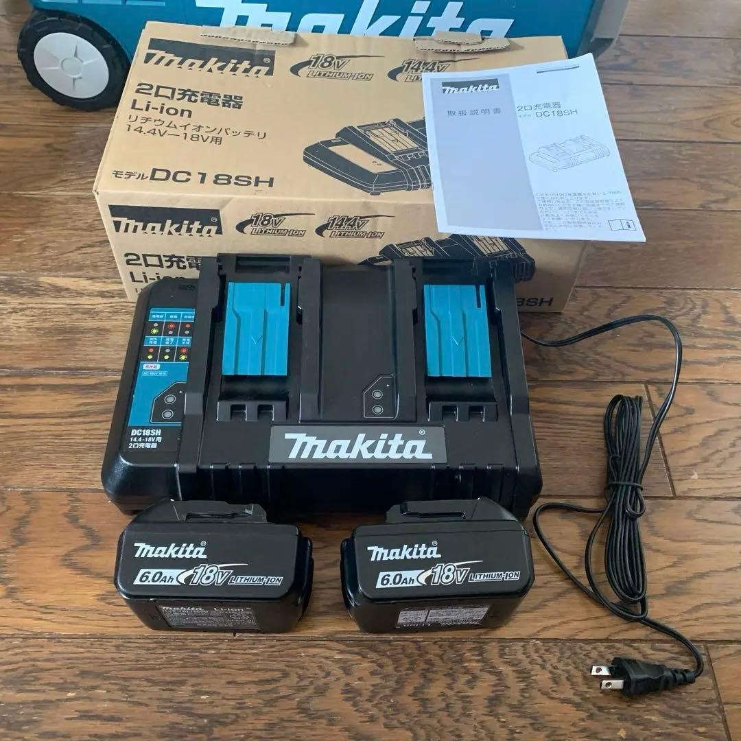 aloha マキタポータブル冷蔵庫CW180D バッテリー2個充電器付