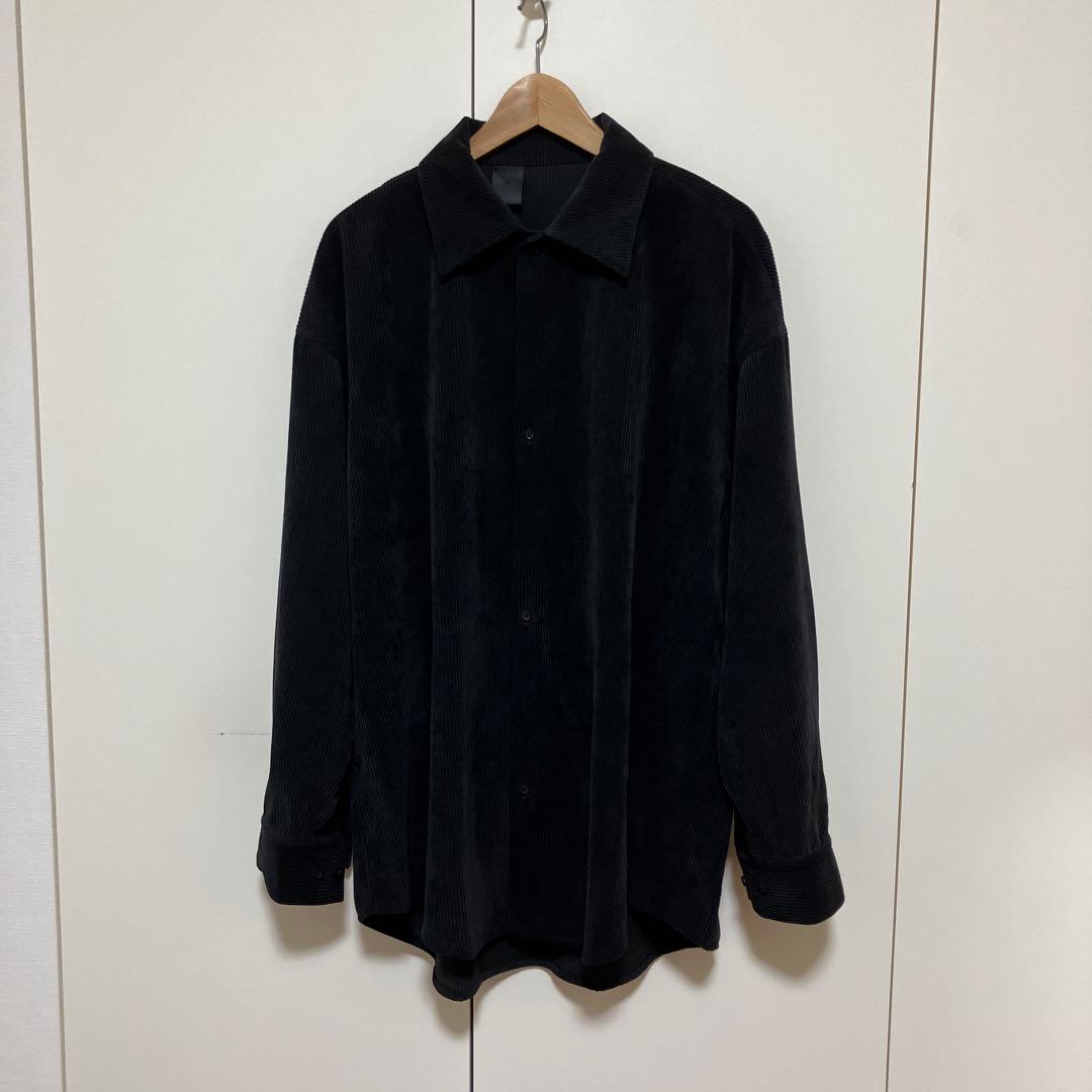 N.HOOLYWOOD エヌハリウッド コーデュロイ シャツ ブラック L位
