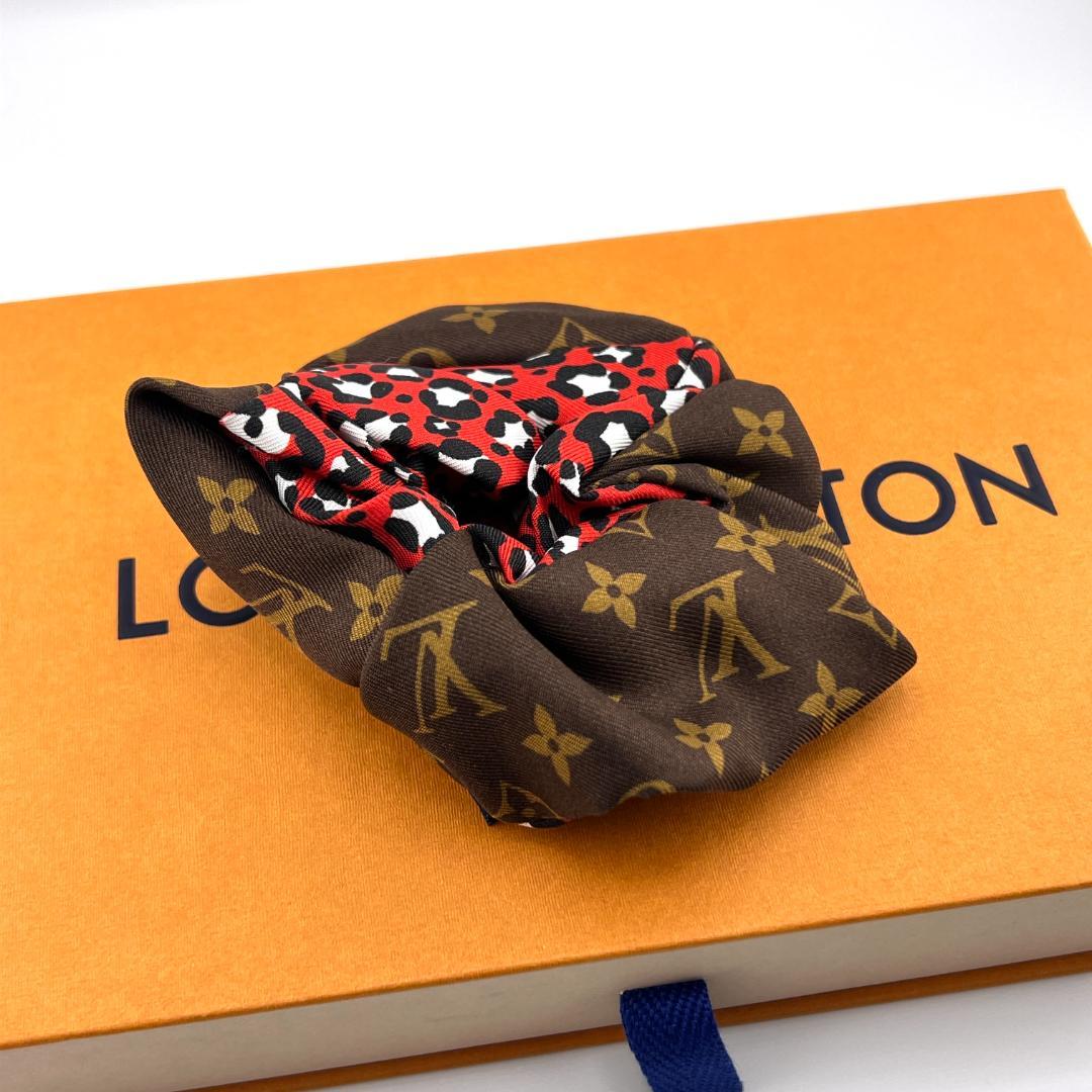 【未使用級】ルイヴィトン シュシュ ビーマインドフル シルク