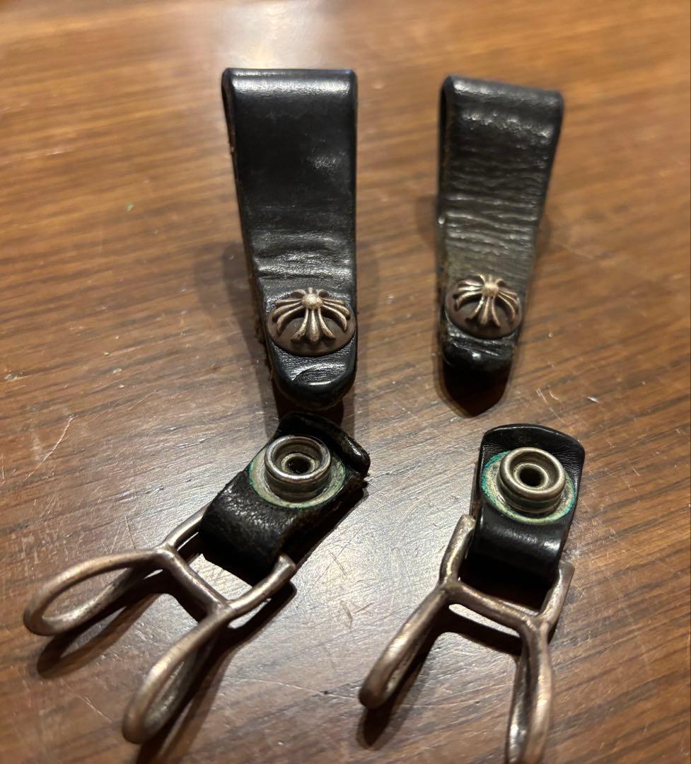 CHROME HEARTS ベルトループ ヴィンテージ ジャンク　2個セット