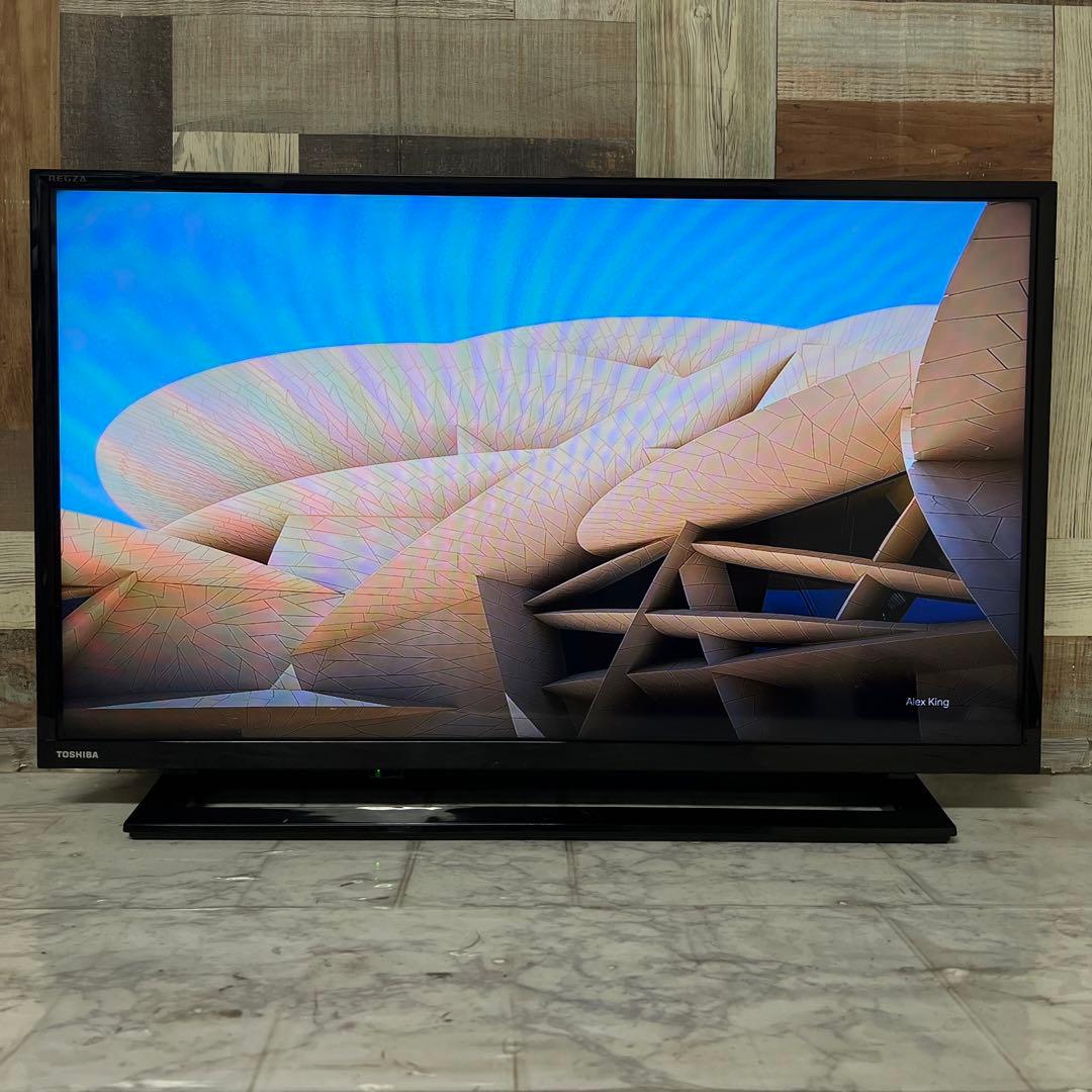 即日受渡❣️全国送料込4年前購入東芝32型テレビWチューナー外付けHDD録画対応