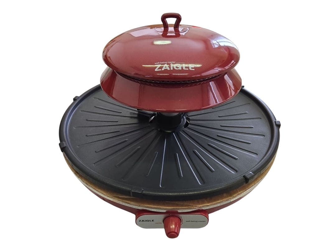 ZAIGLE 赤外線ロースターレッド 取扱説明書、レシピ付き