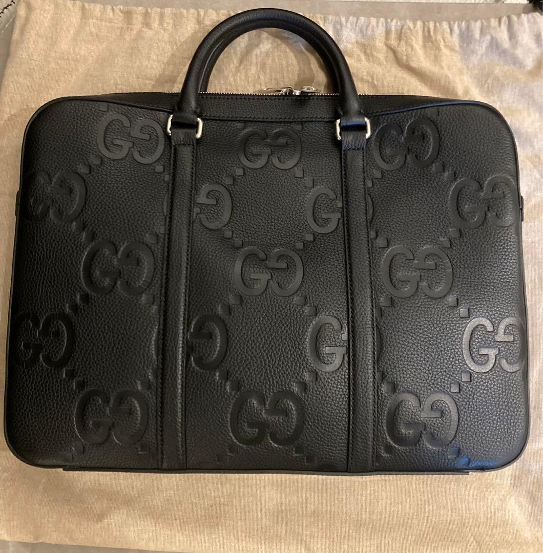 現行　グッチ　ブリーフケース